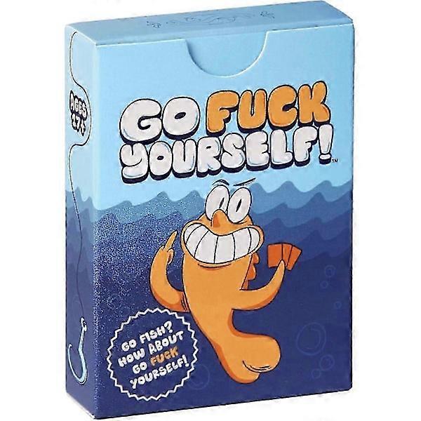 Go F*ck Yourself - Fun Go Fish Card Game Interactive Card Game for Home Party[YJD] 2PCS