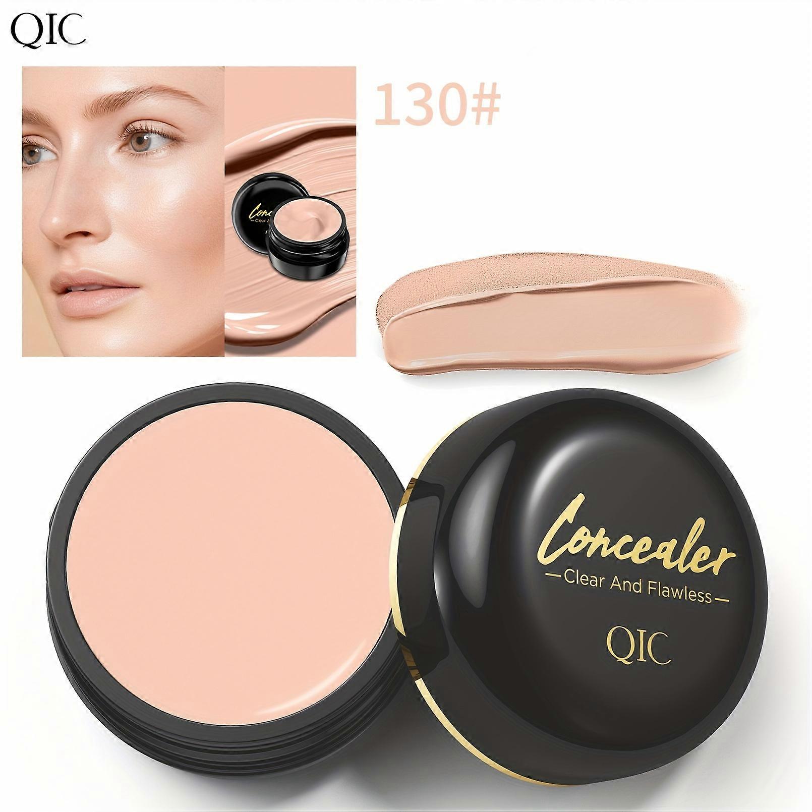 Full Coverage Concealer Cream,Waterproof,Matte Finish for All Skin Tones,Hides Scars & Dark Spots,Long-Lasting,Multi-Color