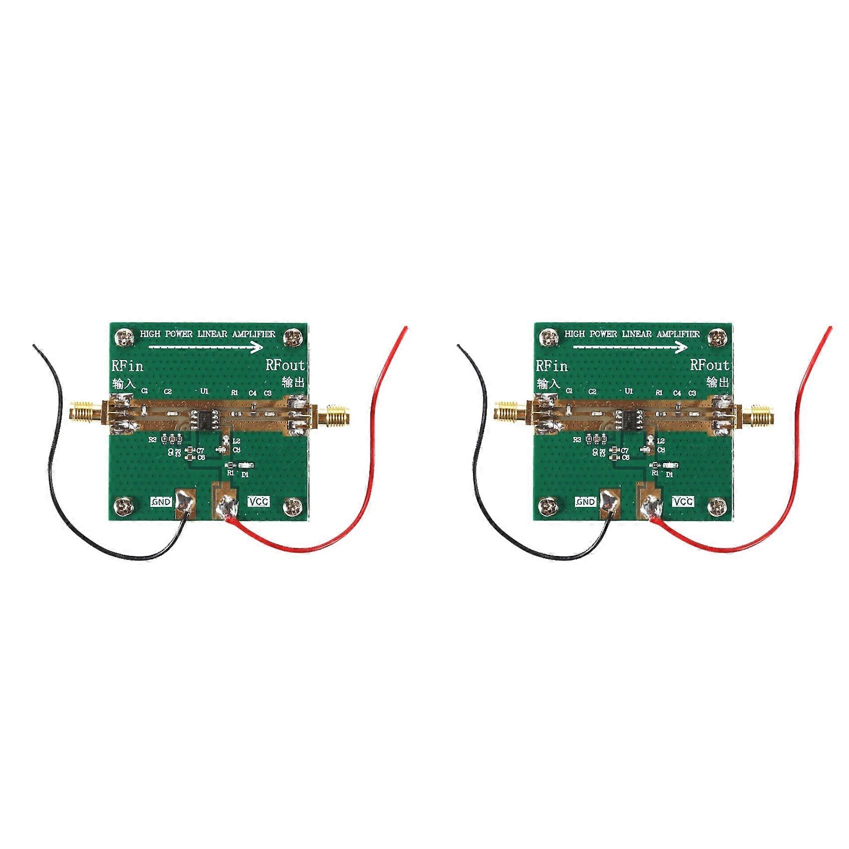 2X HF RF Broadband Power Amplifier Module RF2126 2.4GHZ 1W WIFI Bluetooth Mapping Amplifier with Heat Dissipation
