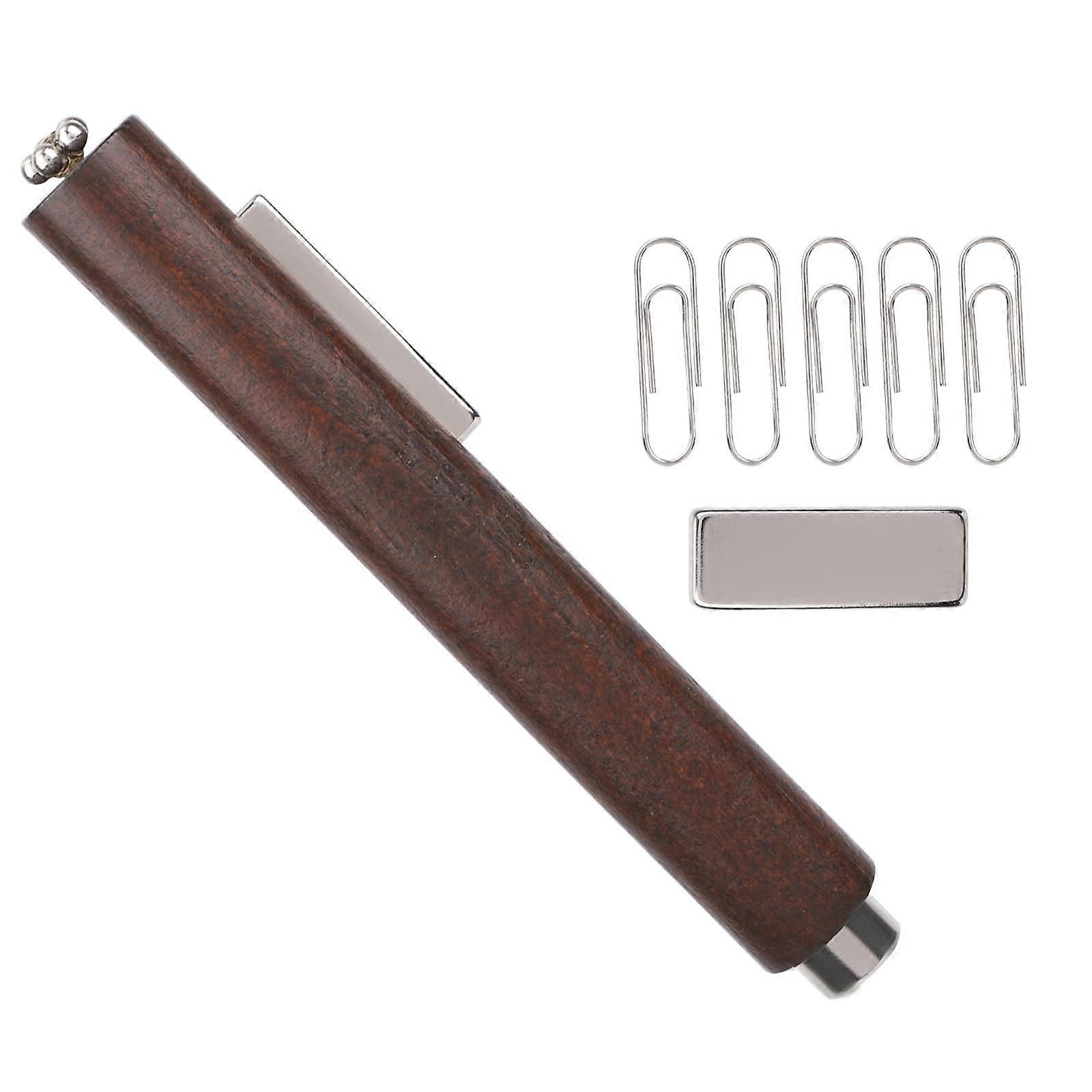 3in1 Cat Eye Nail Art Magnet Tool with Dual Design and Custom Pattern Clips for DIY Manicure