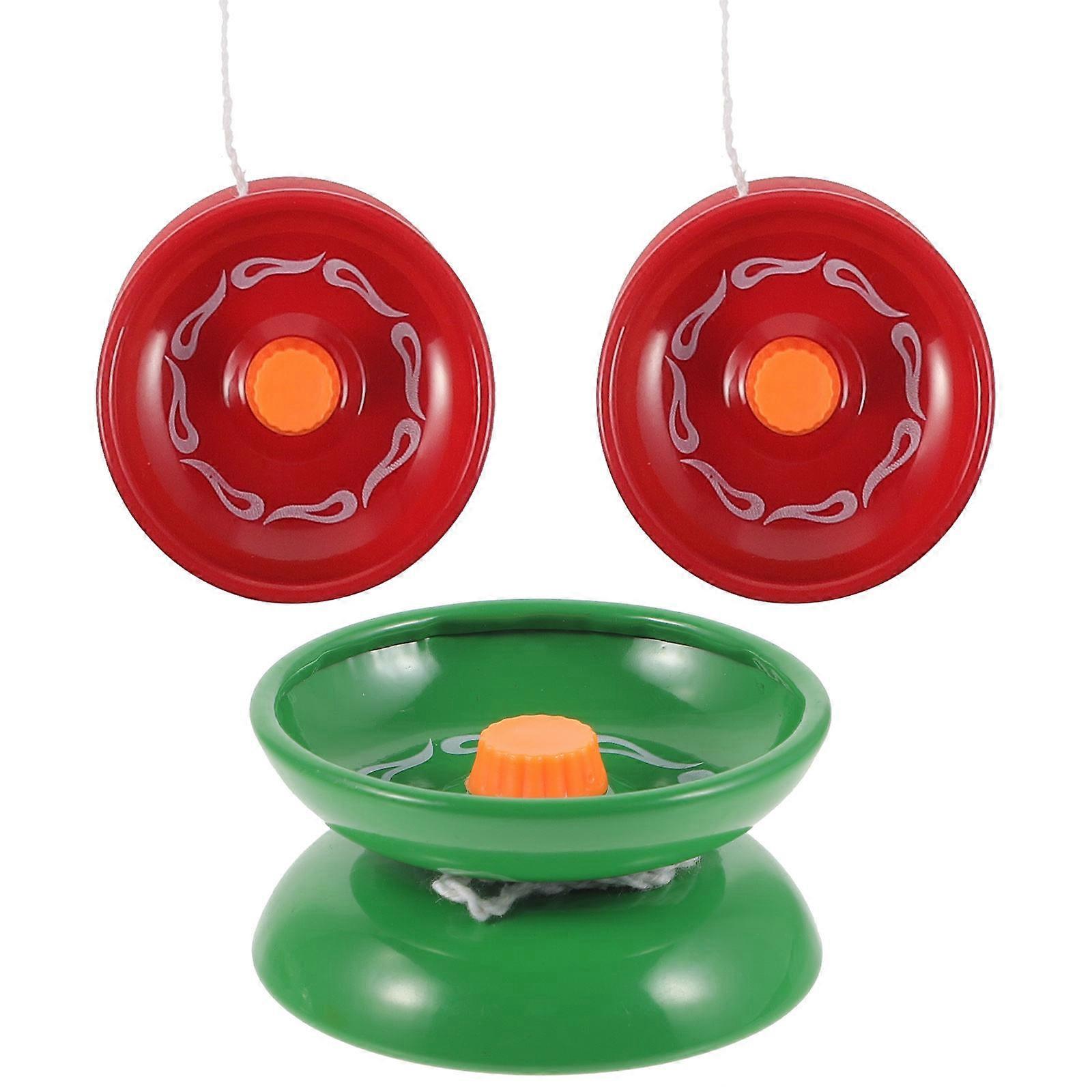 Kids String Yo-Yo Toy Alloy Balls for Play and Learning 3Pcs Set