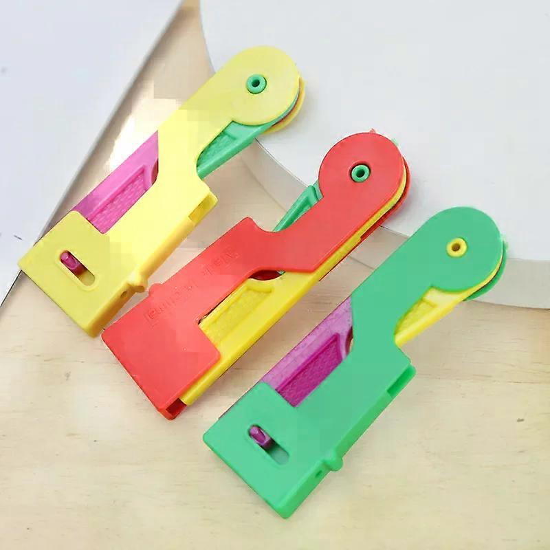 Random Color Threader Elderly Guide Needle Easy Device Convenient Automatic Sewing Needle Threader Thread Guide Tool