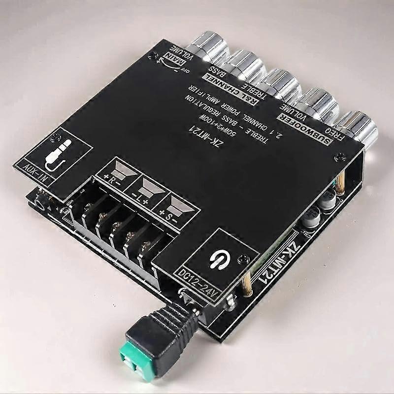 2.1 Channel Power Amplifier Module 50W x2 +100W Subwoofer with Bass Control