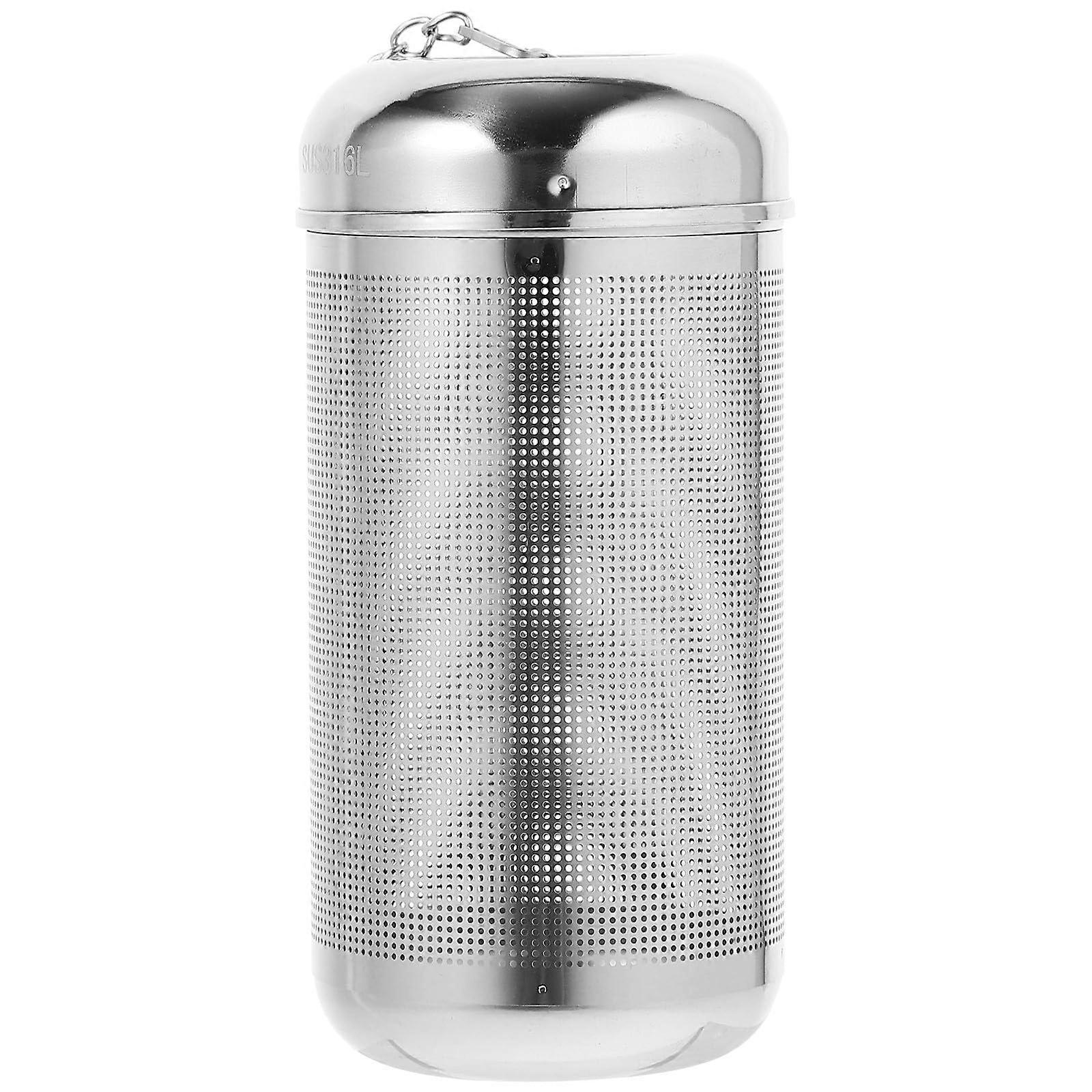 Stainless Steel Tea Infuser Ball with Fine Mesh for Loose Leaf Brewing and Spice Straining
