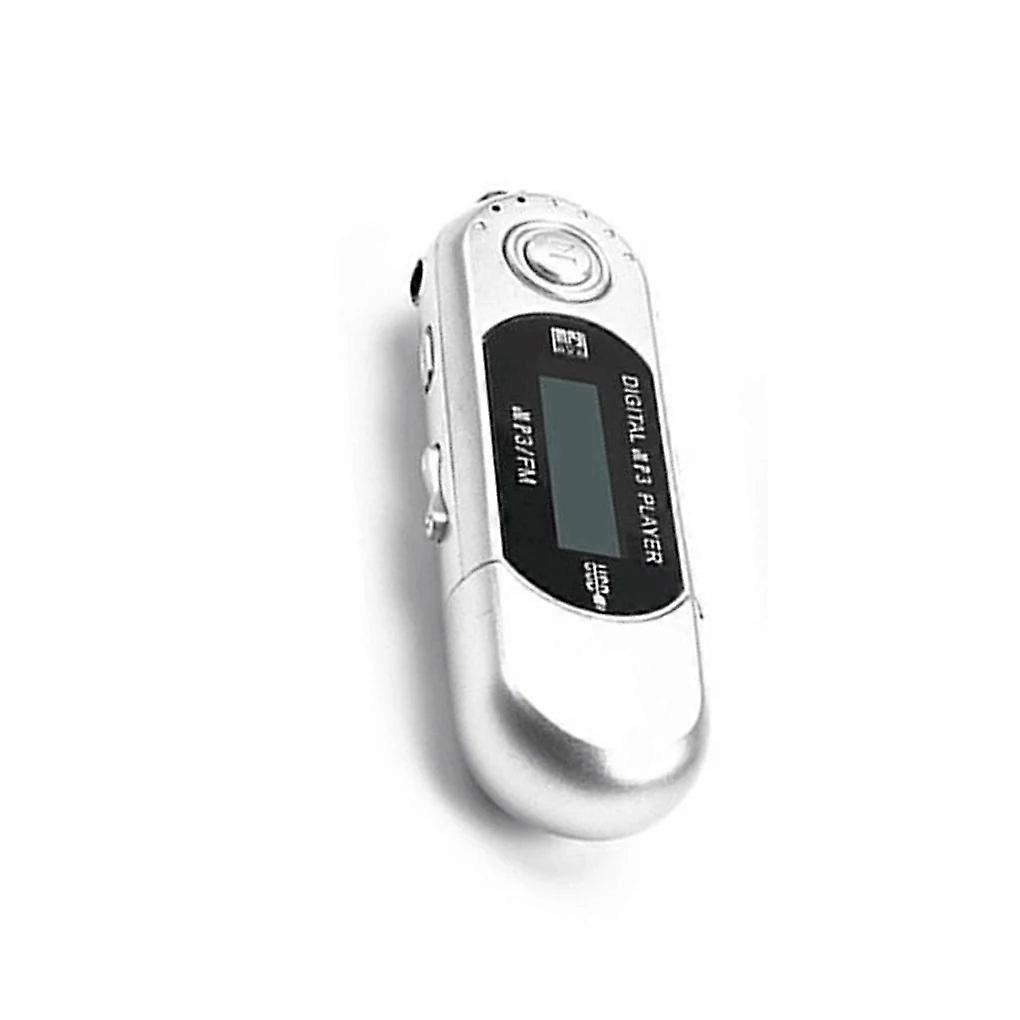 Mini 2-in-1 Mp3 Player With 32gb Support, Tf Card, Lcd Display, 3.5mm Jack,