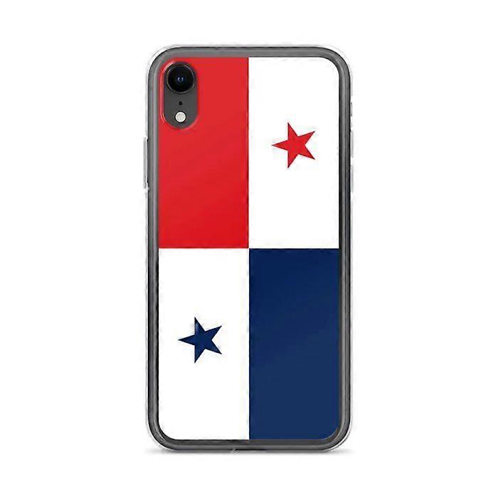 Phone Case – Panama Flag – Compatible with iPhone XR – Soft Case – Durable and Shockproof - Silicone - Pixelforma