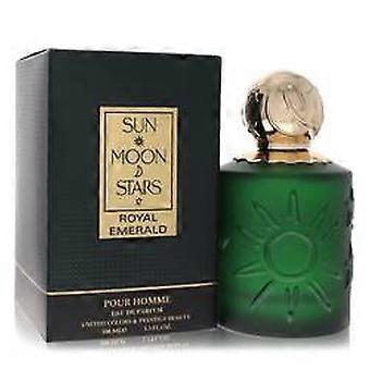  Sun Moon Stars Royal Emerald by Karl Lagerfeld - Eau De Parfum Spray 3.3 oz - Men 