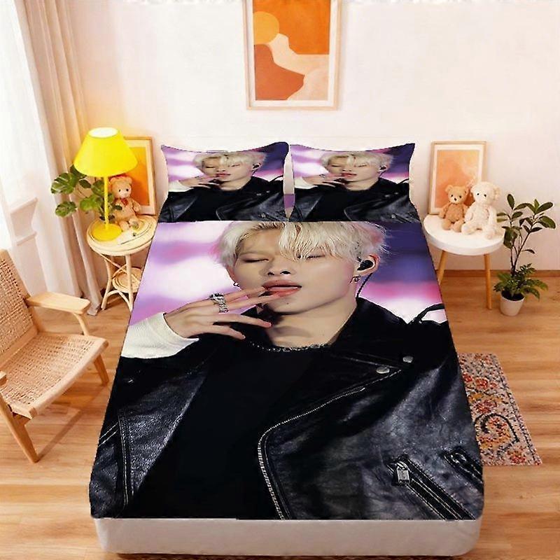 3pcs NI-KI Duvet Cover Set - Mattress Protector Soft And Comfortable