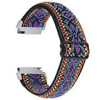 Watch Strap for Gabb Watch 2 Pattern Printing Elastic Nylon Wrist Band