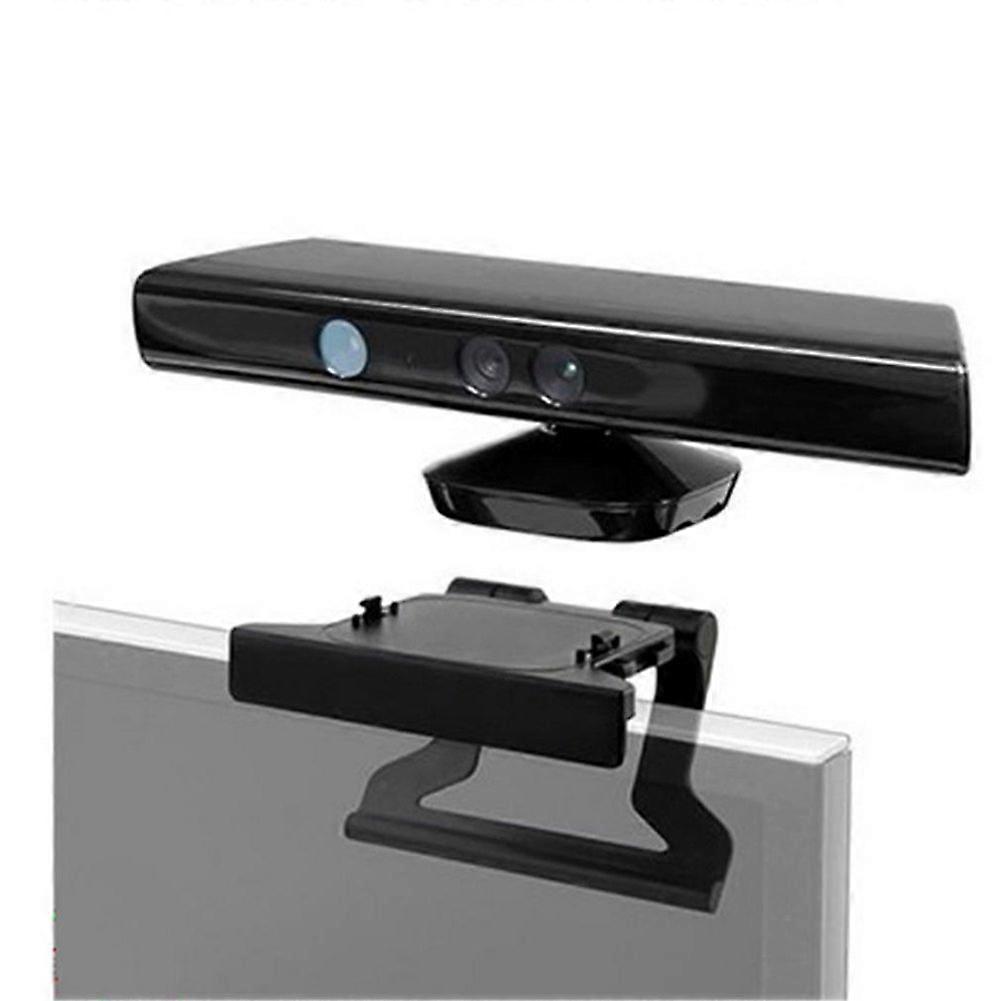 TV Mount with Adjustable Angle and Secure Sensor Holder for Xbox 360 Kinect, Black