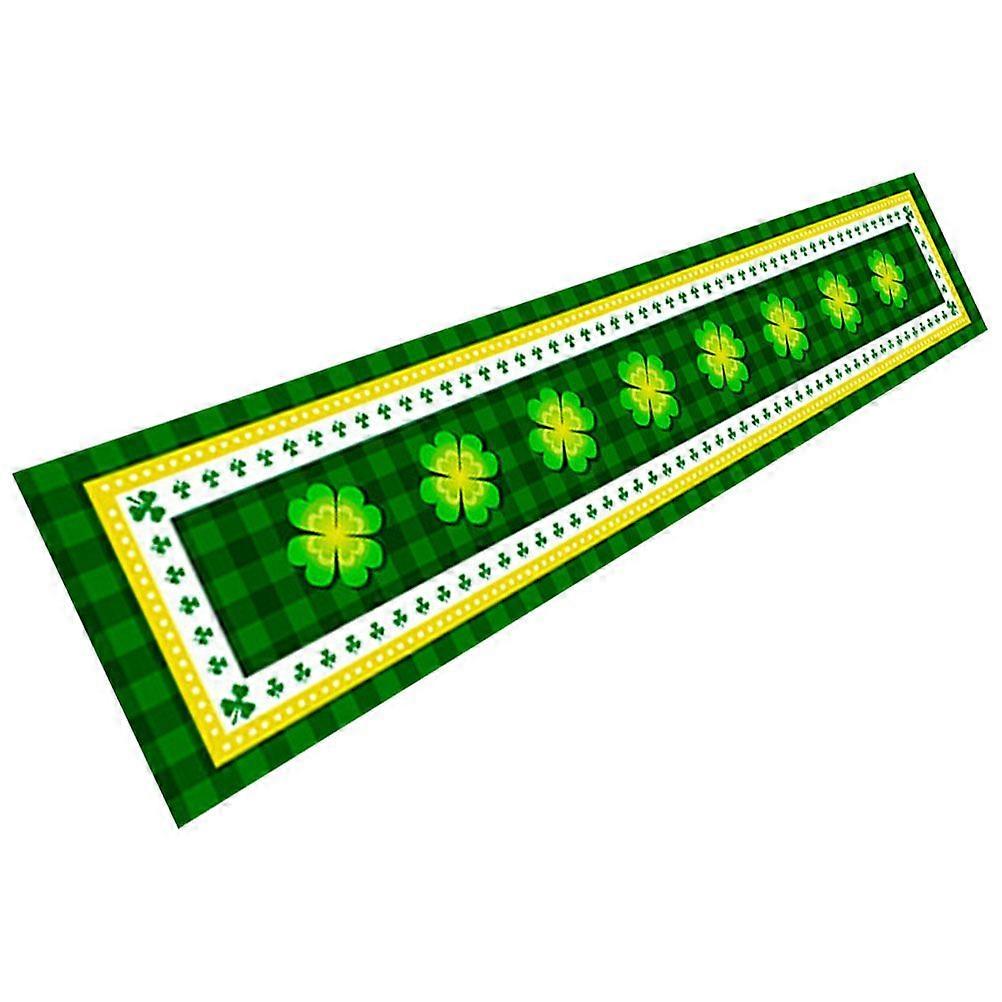 St Patricks Day Theme Design Table Runner St Patricks Day Decorative Table Runner for Party