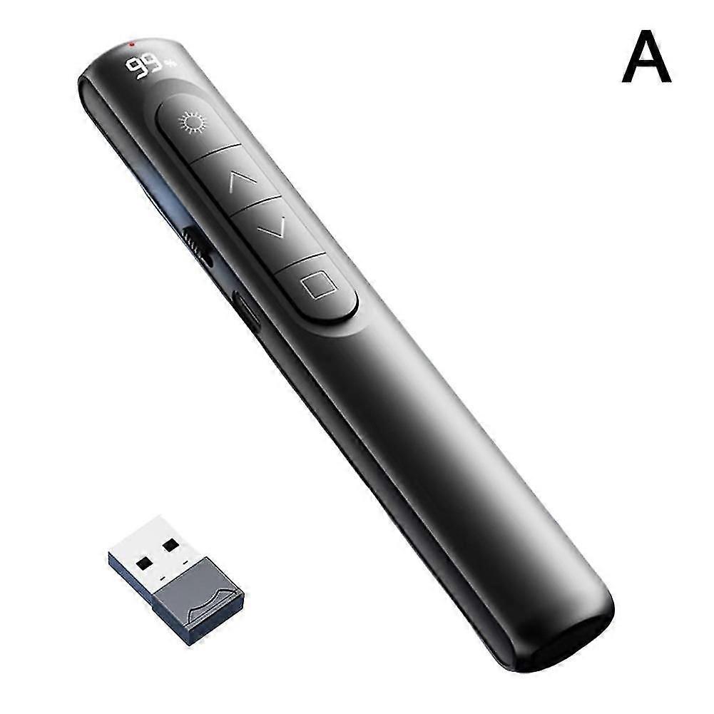 Wireless Presenter Remote Control USB Projector Page Turning Pen For PPTA  A-X Edition 0116