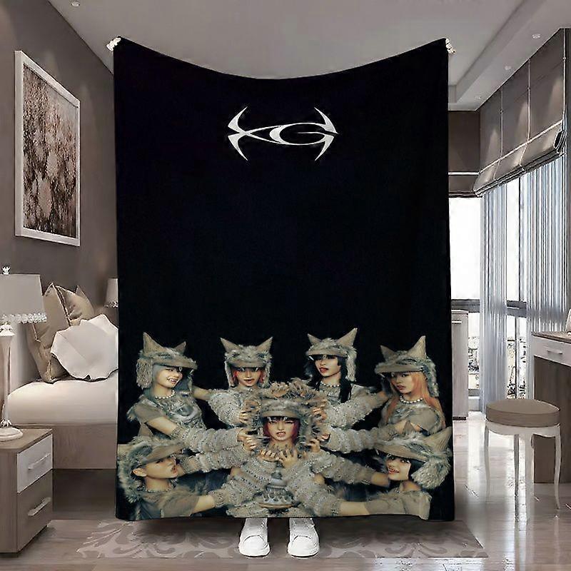 IDLE Themed Flannel Blanket