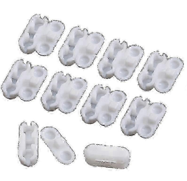 10pcs/lot Plastic Roller Blinds Pull Cord Connector Curtain Chain Connector HFMQV
