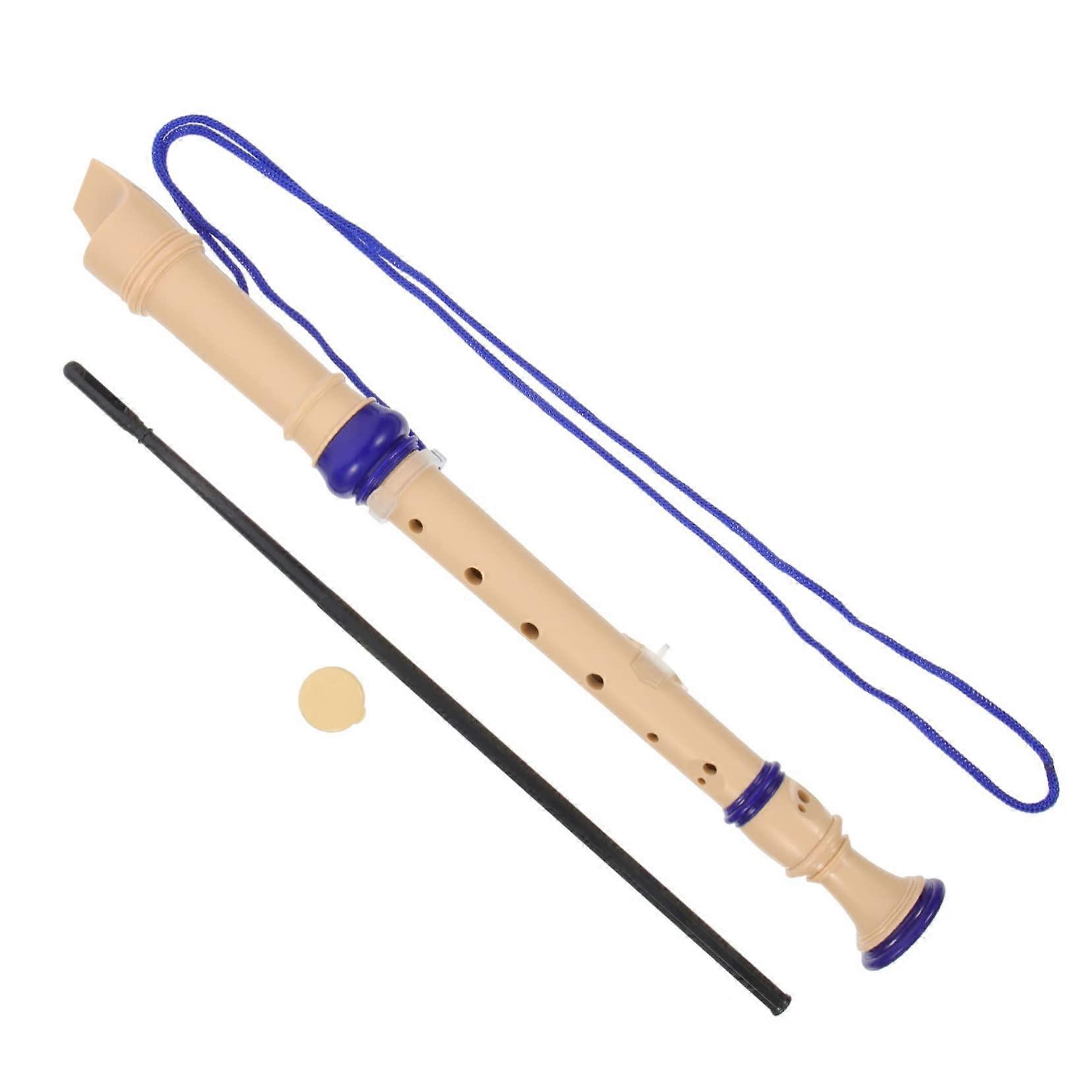 Soprano Recorder and Beginner Clarinet Set with Clear Soft Tone for Student Practice and Lessons