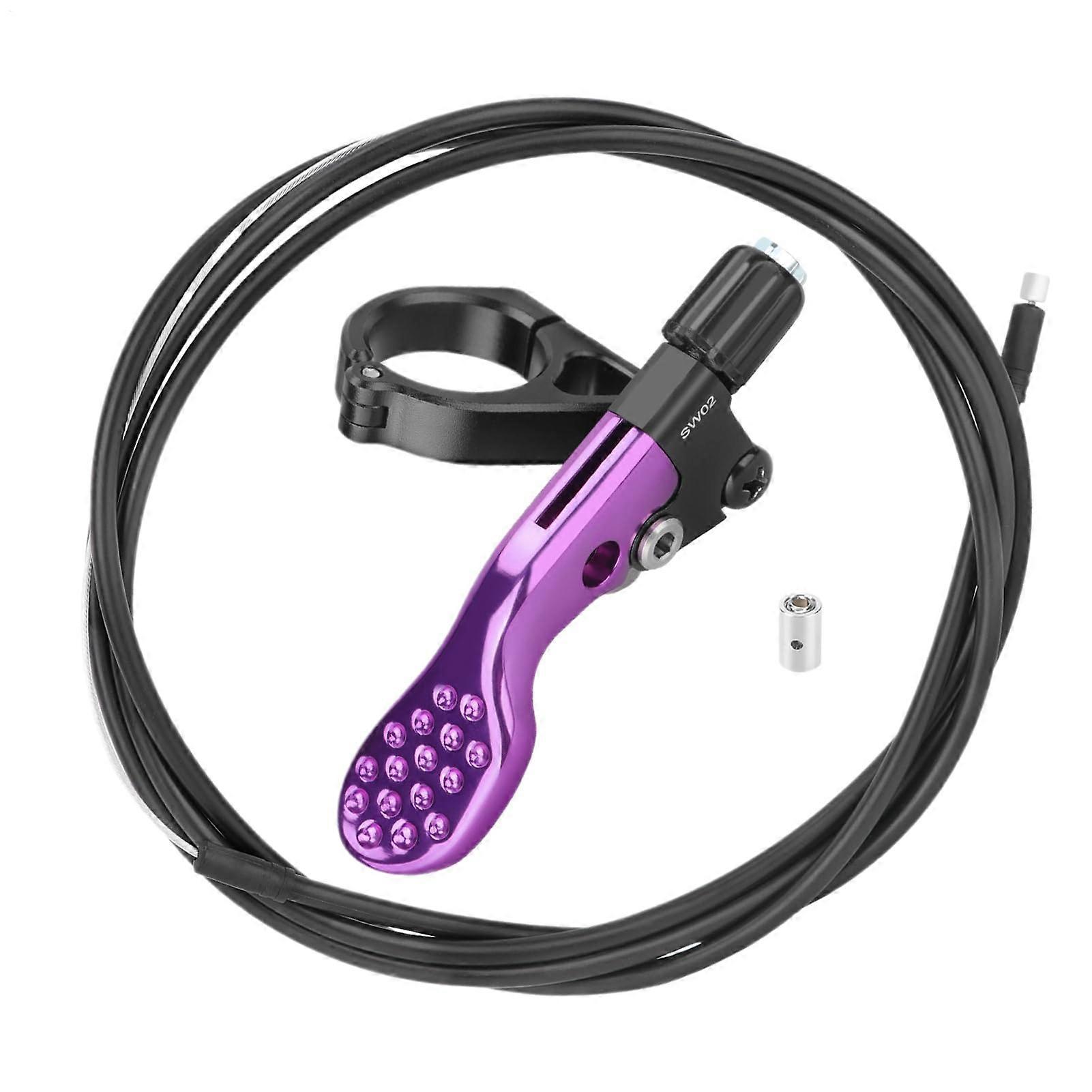 Mountain Bike Dropper Post with Height Adjustable Seatpost Remote Lever for Enhanced Riding Stability