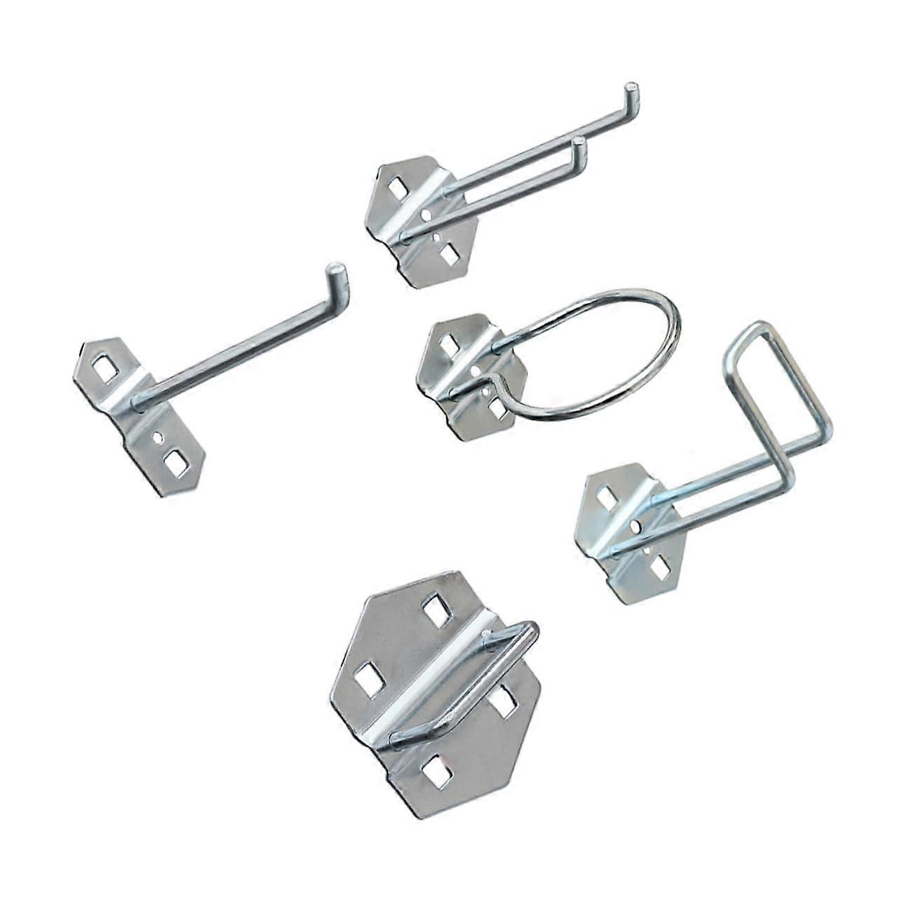 Pegboard Hooks Set Heavy Duty Metal Garage Tool Organizer for Wall Mount Storage and Workshop