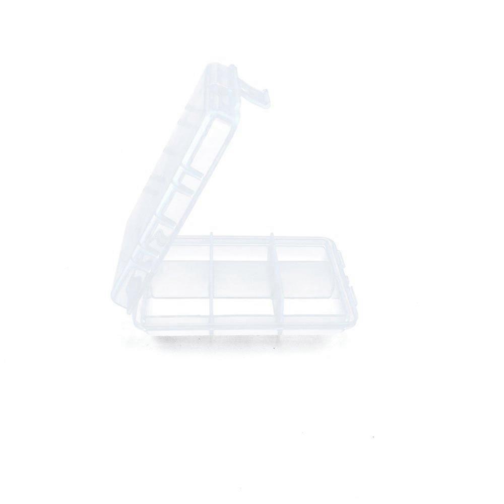 30 Pack Clear Plastic Storage Organizer Boxes for Arts Crafts Sewing Beads Tackle Case 897EK