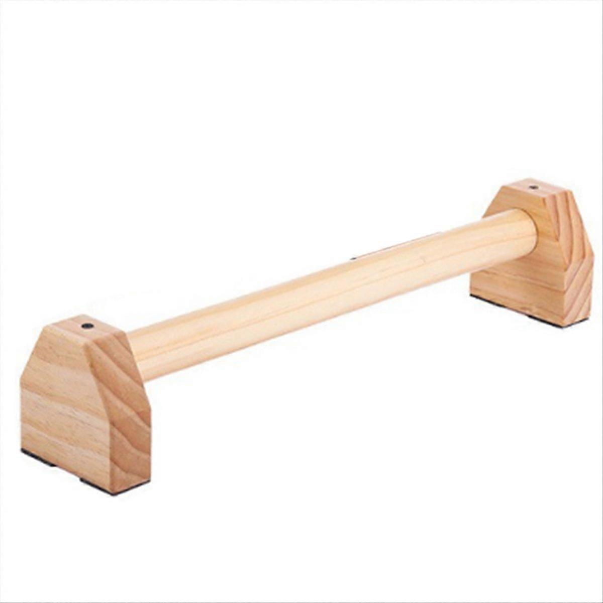 Pine Solid Wood Push-Up Non-Slip Handle Stand 40cm