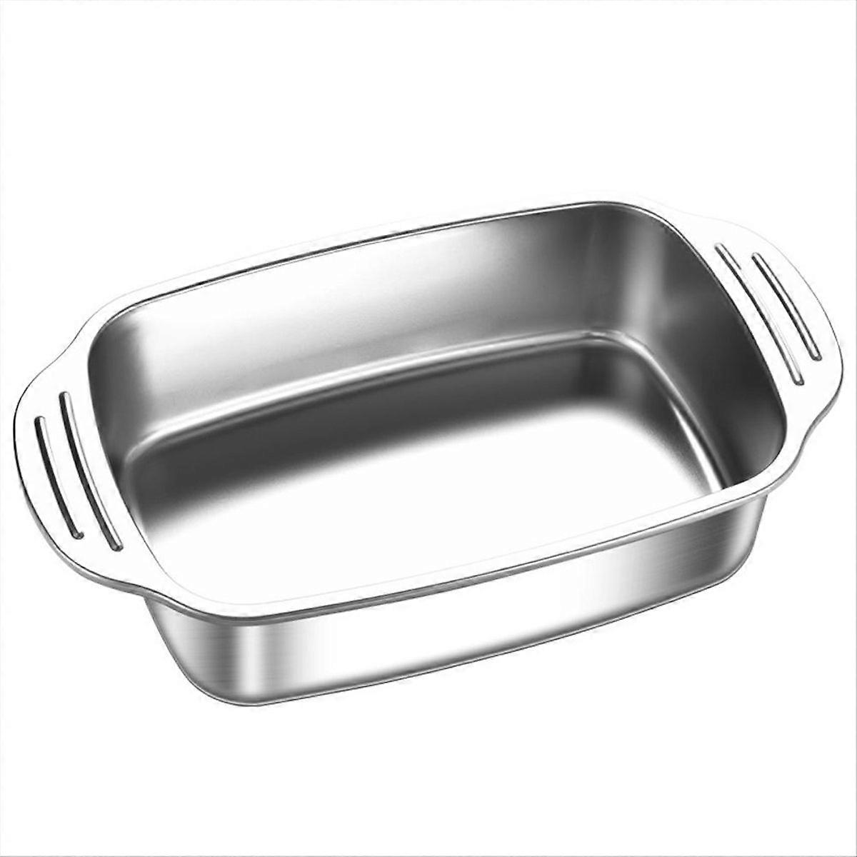 Grilled fish tray Household rectangular tray Crayfish tray