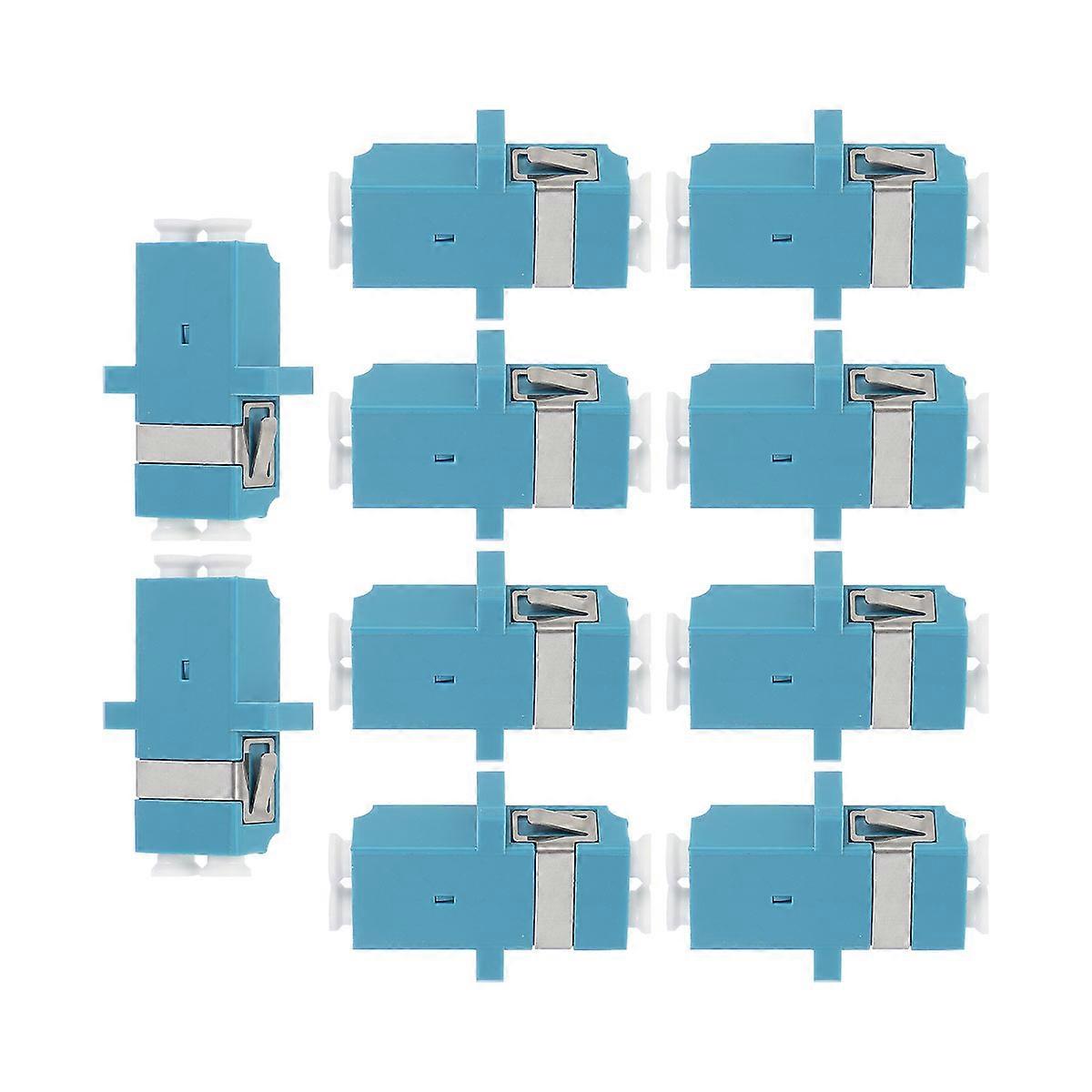 Fiber Optic Coupler Plastic Simplex Single Mode Adapter 20Pcs