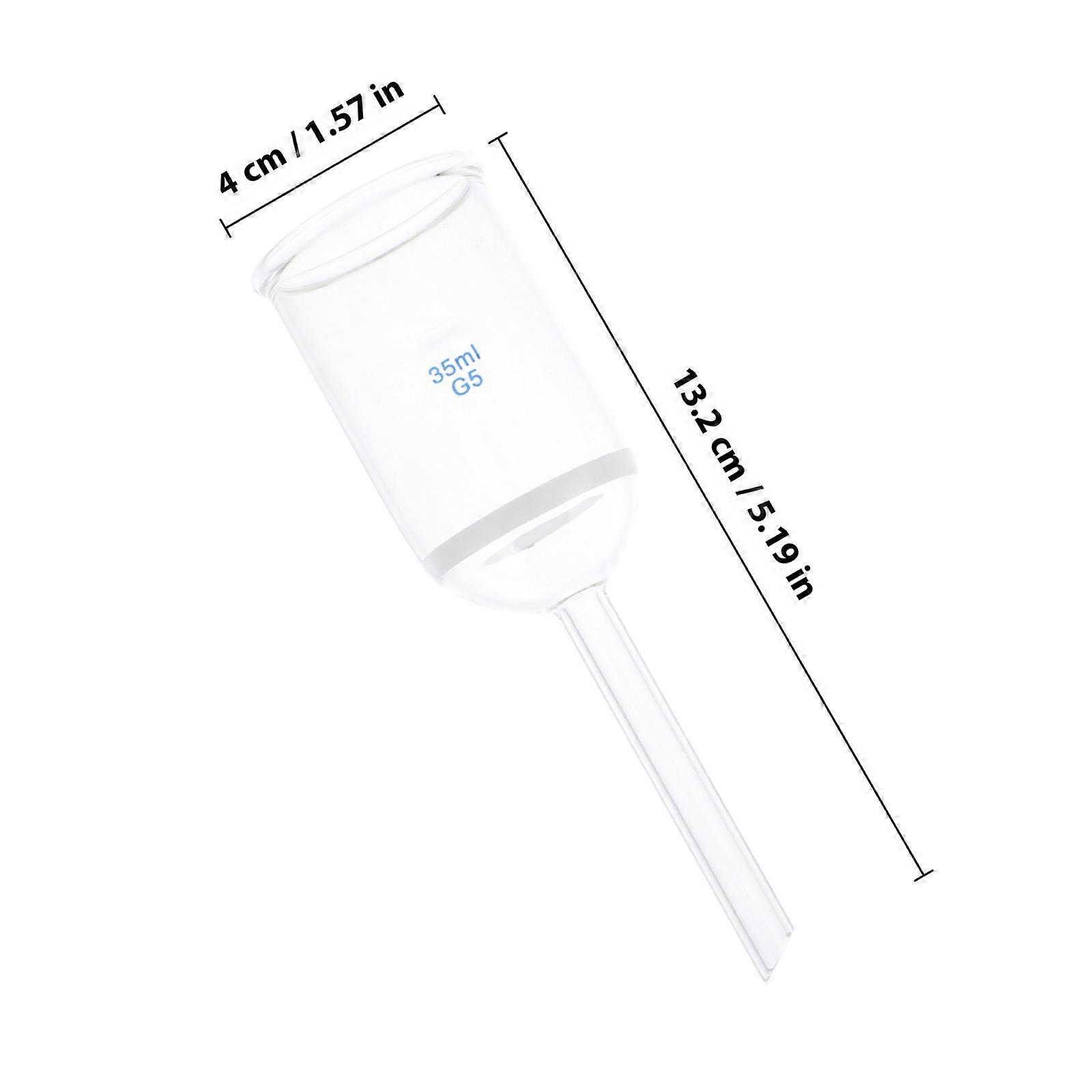 Sand Core Funnel Glassware Funnel for Laboratory Experiment