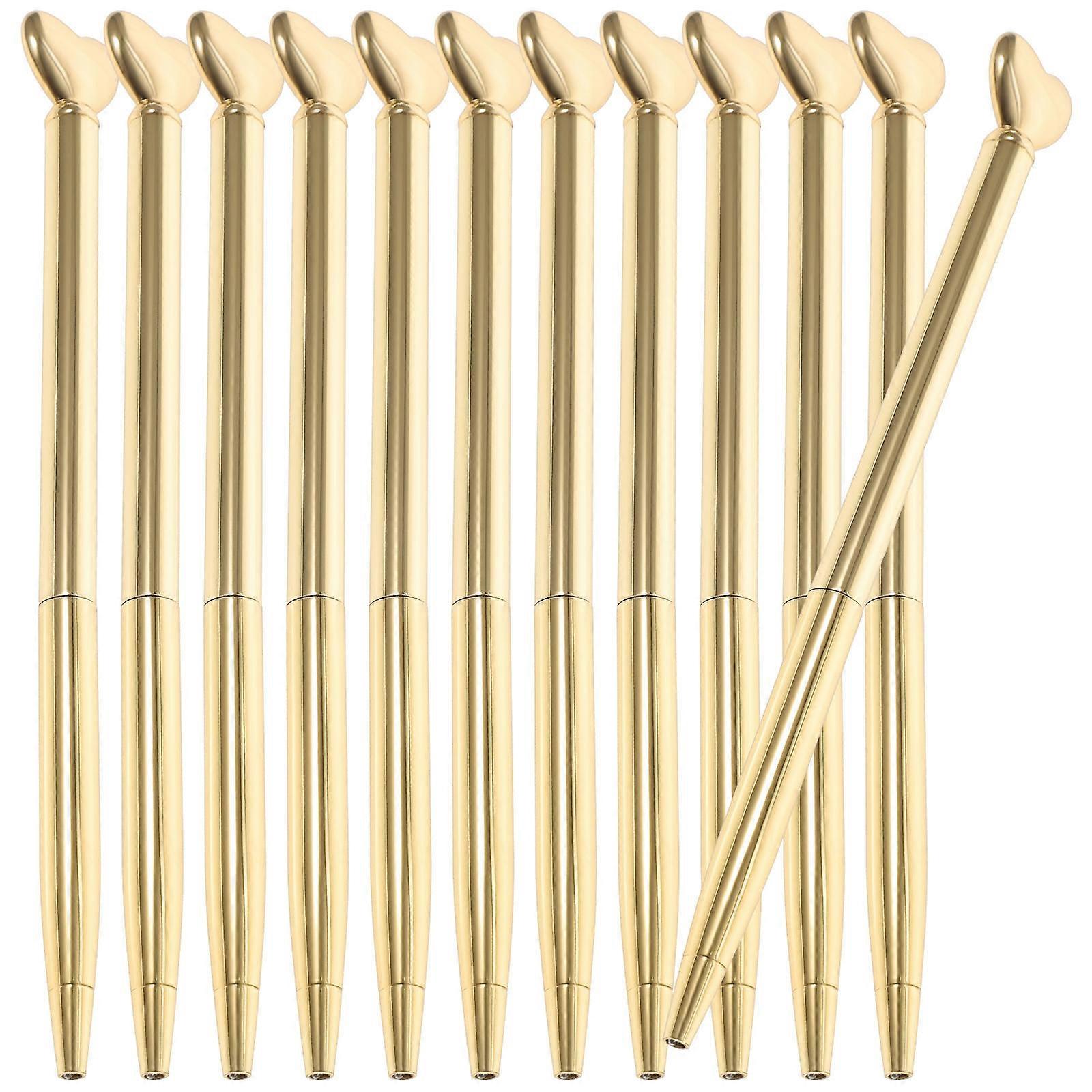60Pcs Ballpoint Pen for Daily Writing Use Multi-Function Golden Design