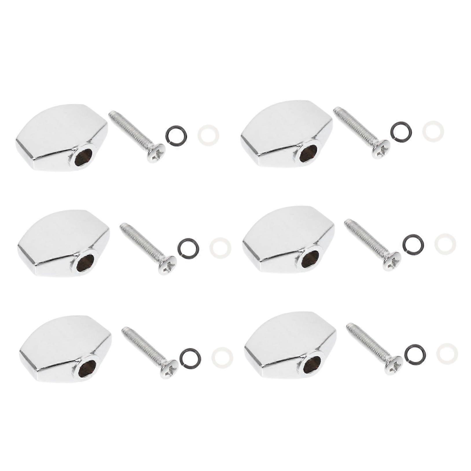 Locking Guitar Tuners 6 String Metal Tuning Pegs Stable Tuning Lock Quick String Change