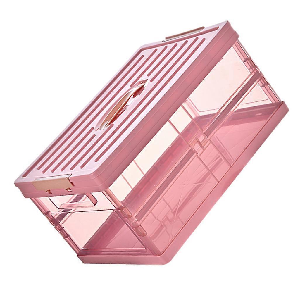 Plastic Storage Box Fold-Case for Storage 1Pcs Orange Foldable Clothes Case