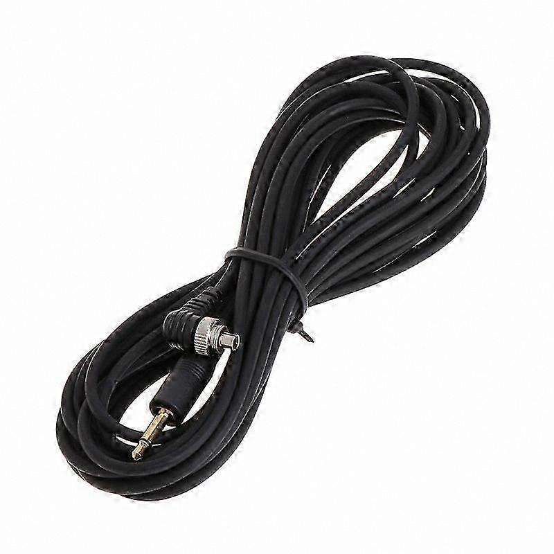 Sync Cord Cable with 3.5mm Plug for Studio Photography Light Trigger Connection