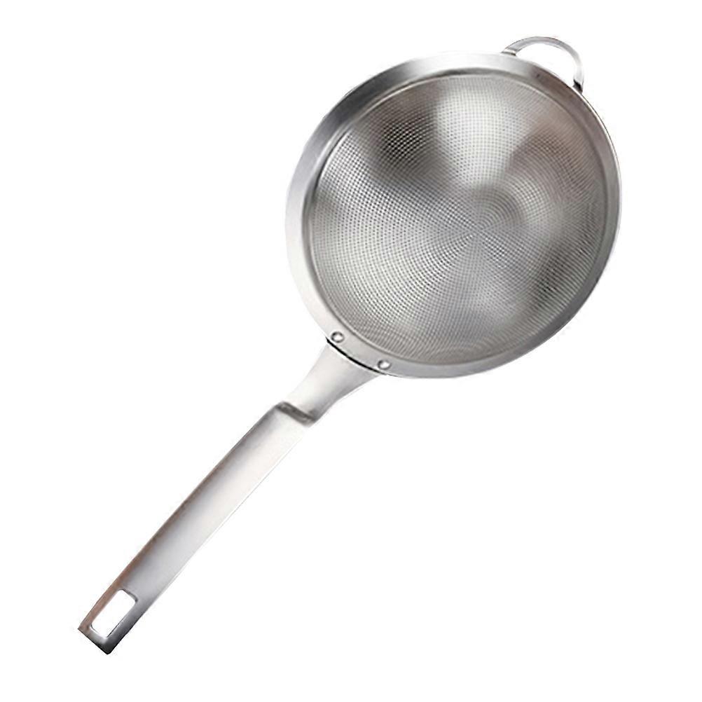 Silver Stainless Steel Filtering Strainer for Kitchen Use 1Pcs Multi-Function Spoon