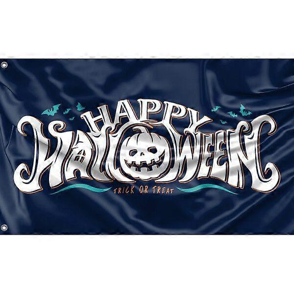 Happy Halloween Flag A0359