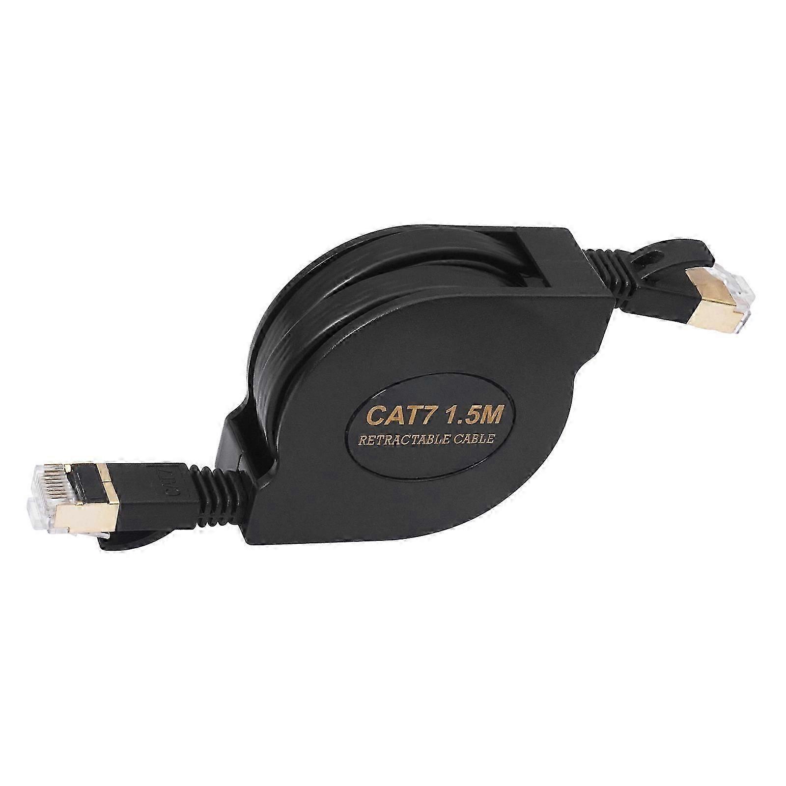 Rugged 10Gbps CAT7 Ethernet Cable 600MHz Frequency Retractable Structure Suitable compatible with Enterprise Networking Solution