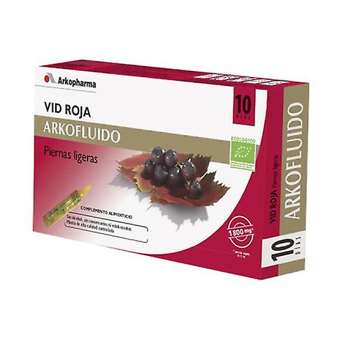 Arkofluido Vine Red 10 ampoules