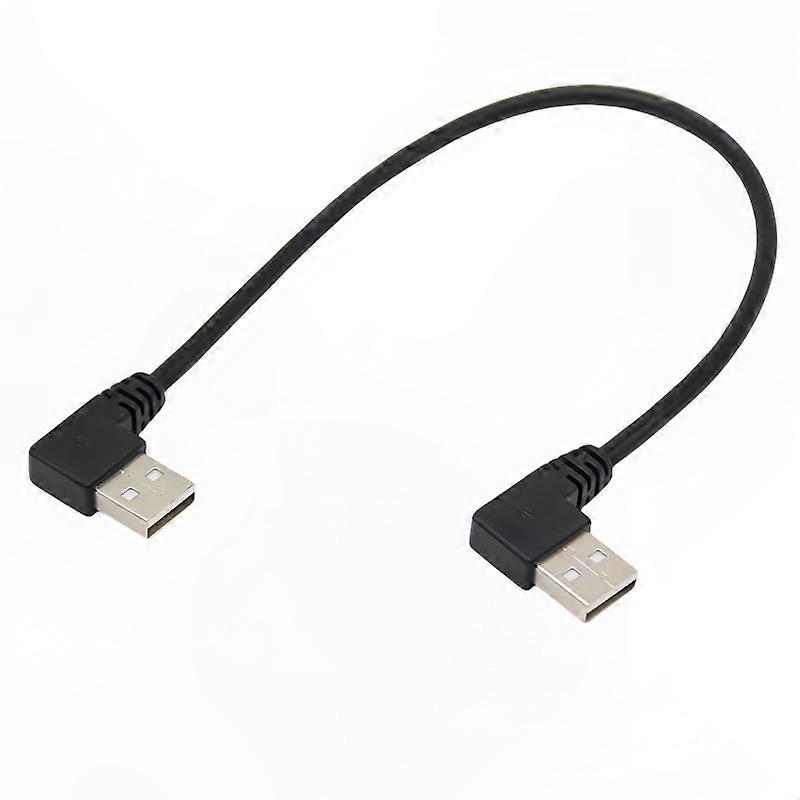 20cm USB 2.0 Right Angle Micro USB Data Cable