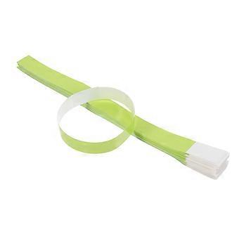 100pcs confortable nouveau-né animaux de compagnie colliers pour chiot litière Chien Tag Fixation Bandes d’identification de chiot réglables pour commodité