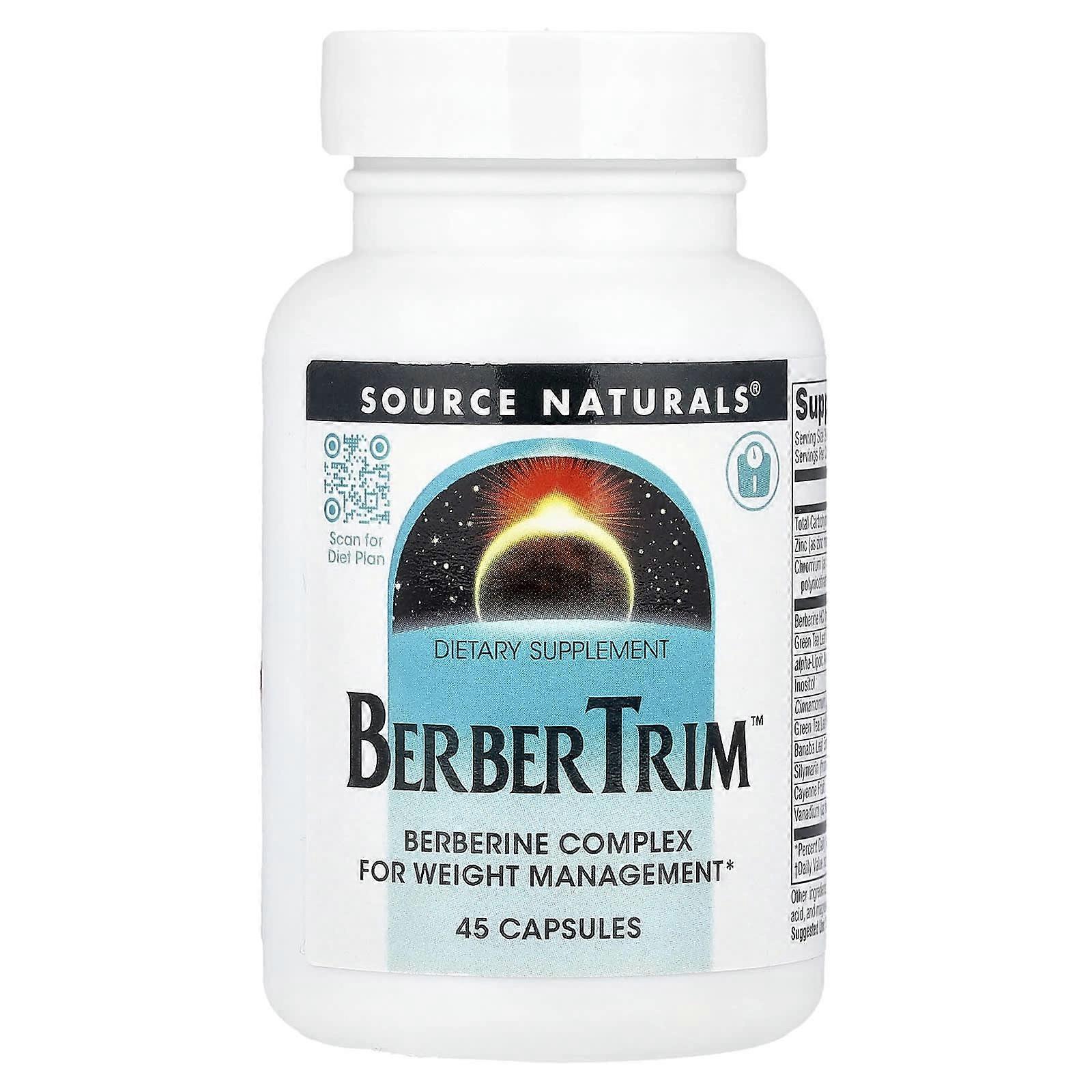 Source Naturals, BerberTrim™, 45 Capsules, 2-Pack