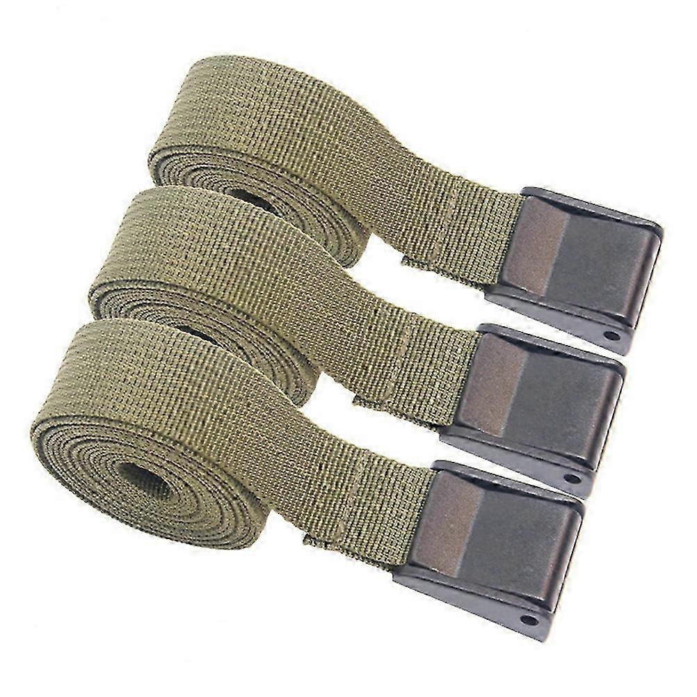 3pcs Tie Down Straps Practical Cargo Tie Straps Durable Camping Tie Straps