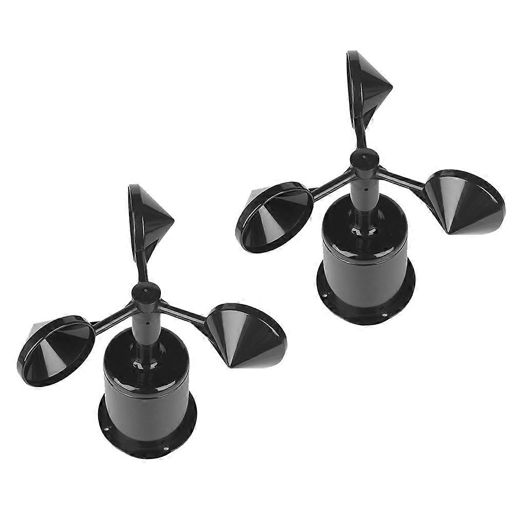 Wind Direction Indicator Shell for Protective Use 2Pcs Black ABS Material