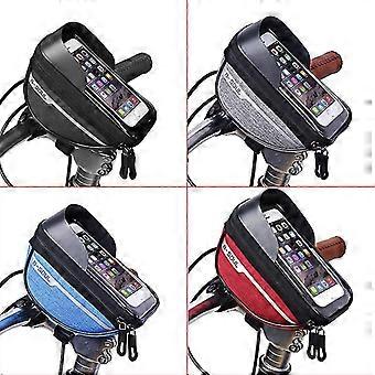 Radfahren Fahrrad Fahrradtasche Rahmen Kopf Tube Lenker Handy Tasche Fall Halter