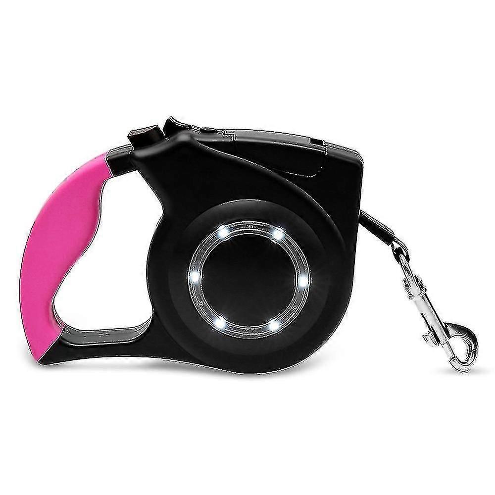 Portable Led Telescopic Traction Rope For Pets