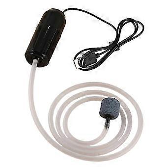 1 Set Aquarium Air Pump With Hanging Buckle Usb Power Silent Fish Tank Air Compressor Aerator compatible with Seafood Oxygenation