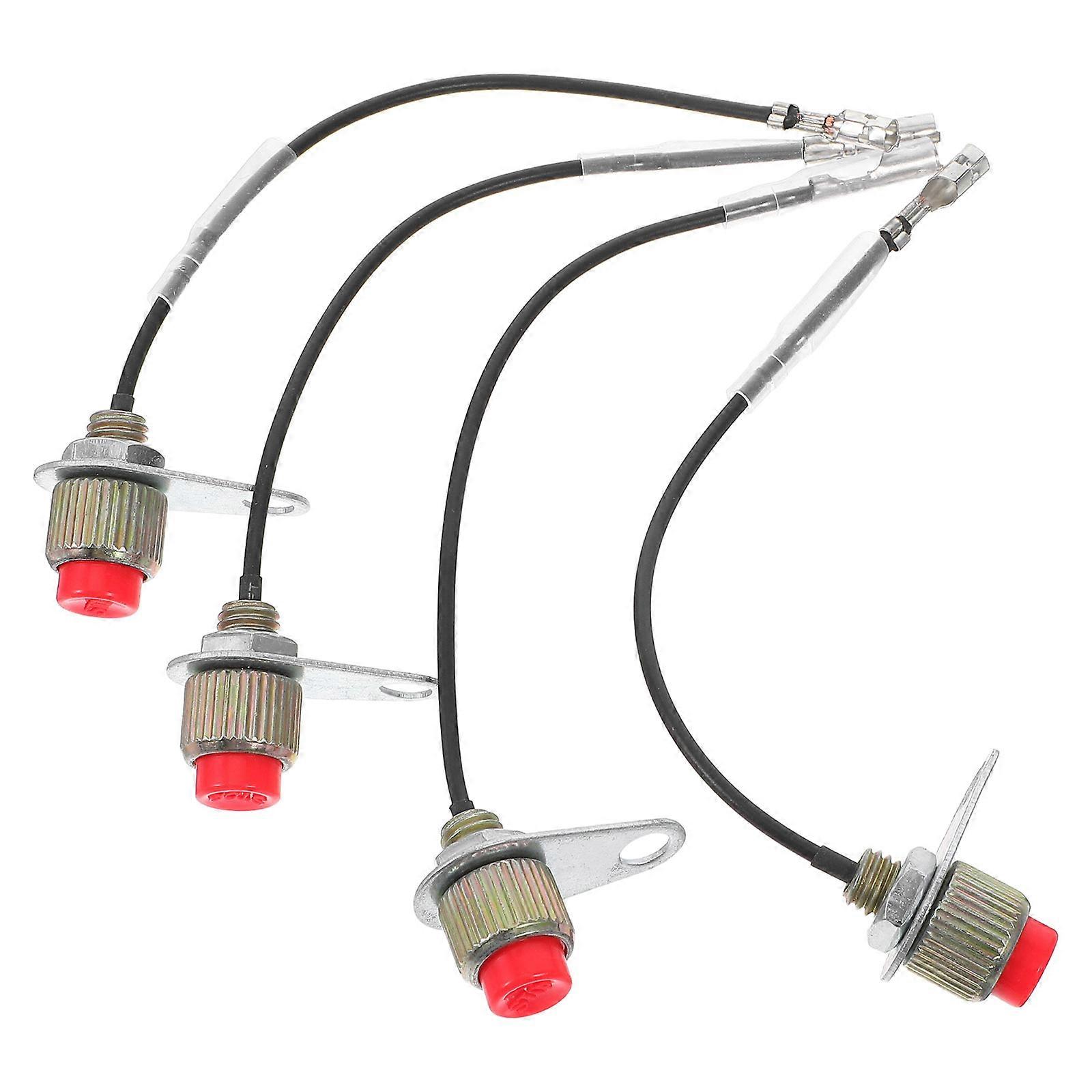 4Pcs Switch Control Garden Stop Switch Stop Power Protective On Off Stop Switch For Trimmer