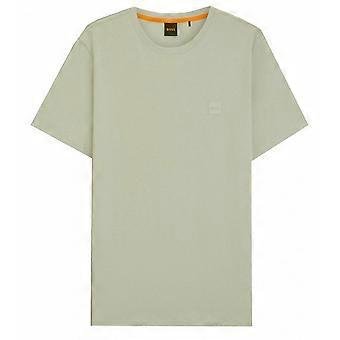 Men's Hugo Boss Casual Hugo Boss Mens Light Grey Tales T-Shirt