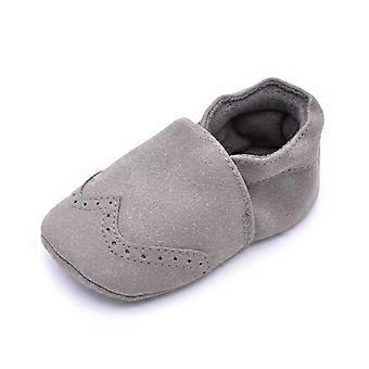 Baby Boy Girl Shoes Soft Leather Infant Toddler Baby First Walker Casual Anti-slip Toddler Baby Kids Crib Shoes -18 Months