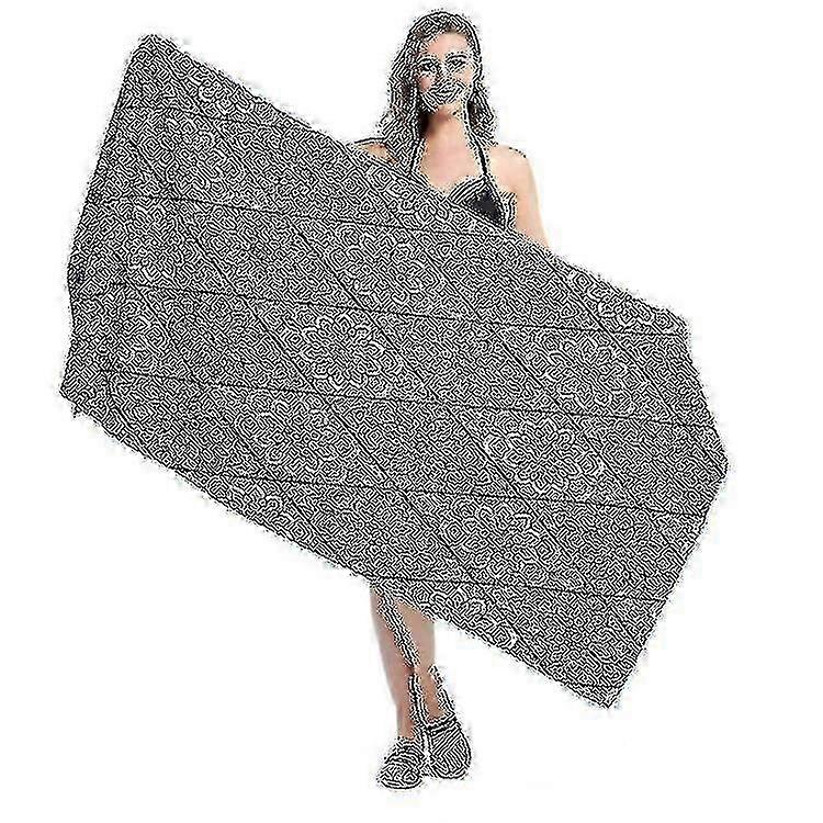 Printed Microfiber Beach Towel