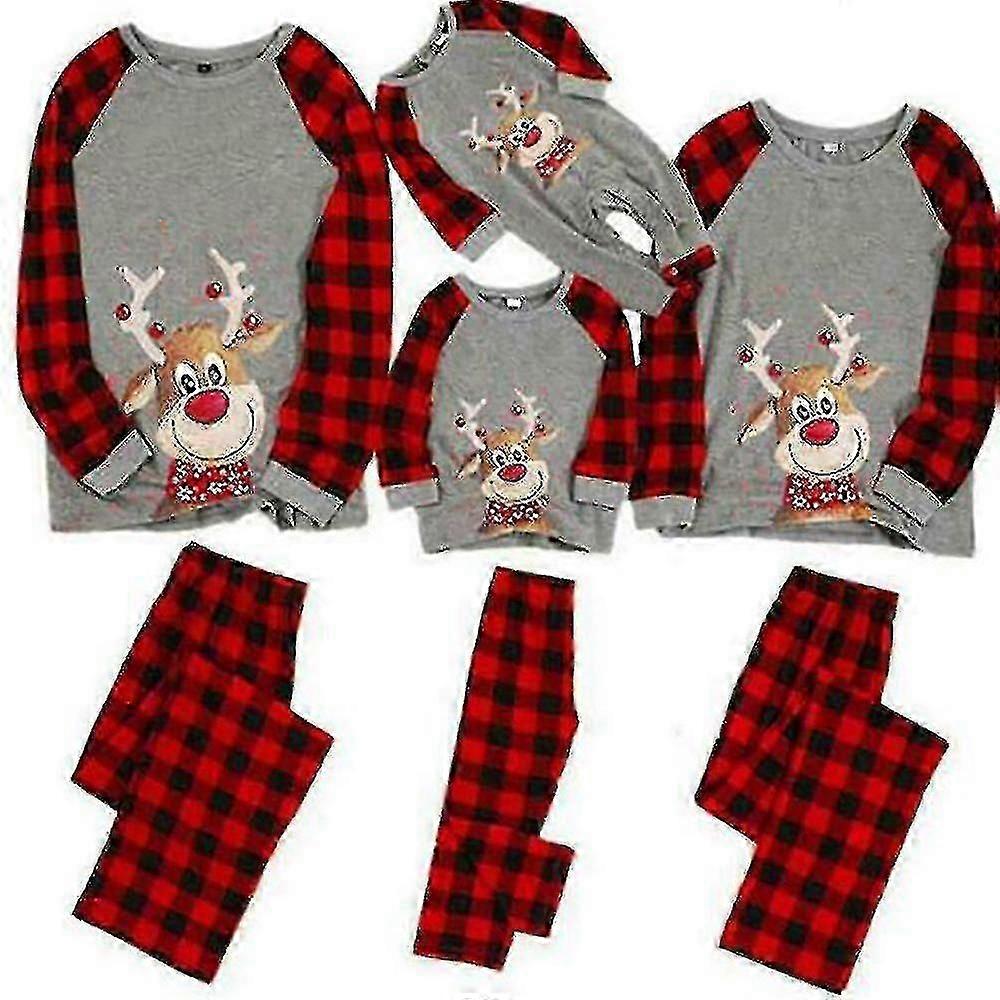 Julepyjamassett for menn damer og barn - jjS