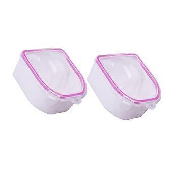 Nail Soaking Bowl Set for Manicure, Quick Acrylic Removal, Salon and Home Nail Treatment