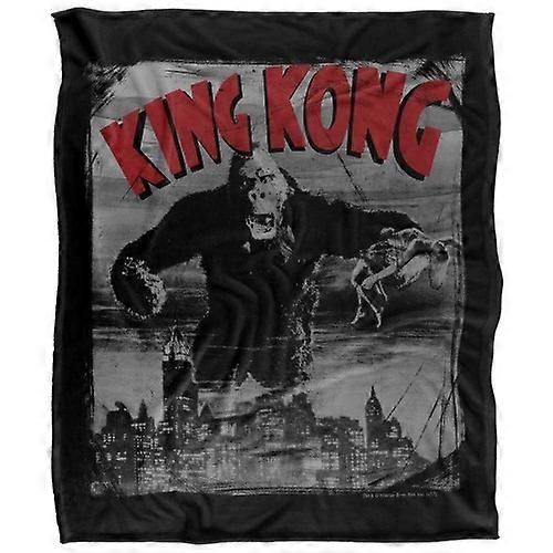 King Kong City Poster Blanket