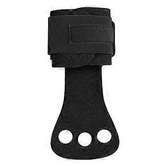 1Pair Gymnastics Grips Gym Pull-Up Grip Strap Lifting Strap Palm Protection Wristbands Cowhide Gloves Sports Gloves